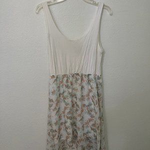 Girls Floral Print Dress